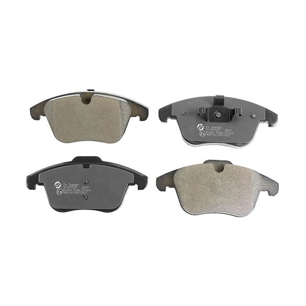 Jarrupalasarja, levyjarru, Edessä