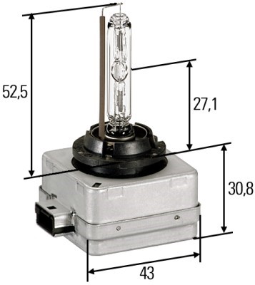 Xenonlamppu HELLA STANDARD D1S Pk 32 d-2 85V HELLA HELLA