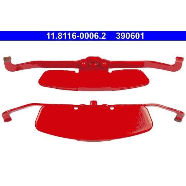 Jousi, jarrusatula, Etuakseli ATE ATE