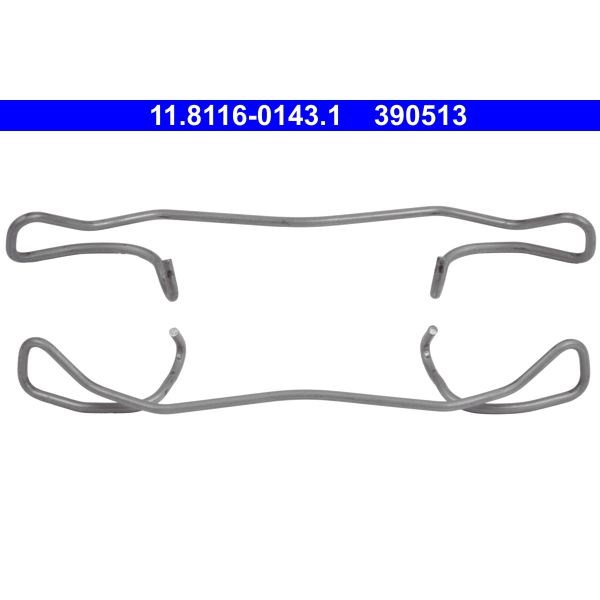 Tarvikesarja, jarrupala, Etuakseli, Taka-akseli ATE ATE