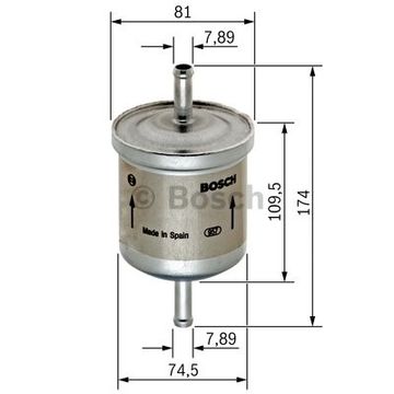 Polttoainesuodatin BOSCH BOSCH