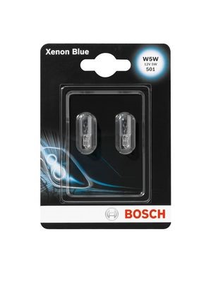 Polttimo BOSCH Xenon Blue BL W5W W2,1x9,5d, Edessä BOSCH