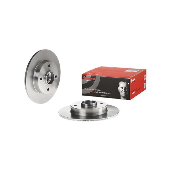 Jarrulevy Vakiomalli, Taka-akseli BREMBO BREMBO