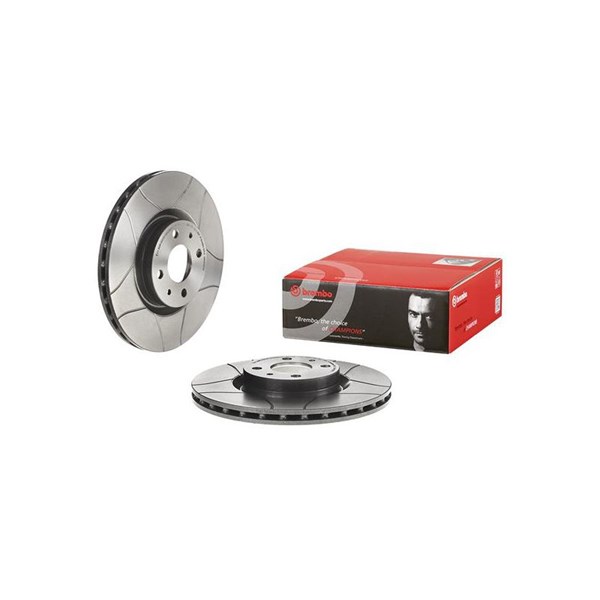 Jarrulevy Tuuletettu, Etuakseli BREMBO BREMBO