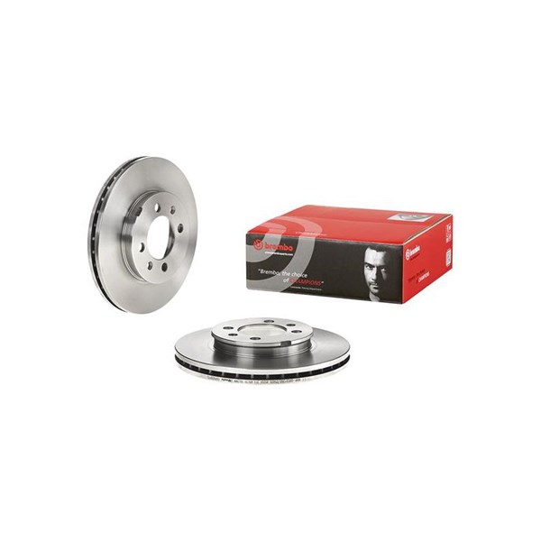 Jarrulevy Tuuletettu, Etuakseli BREMBO BREMBO