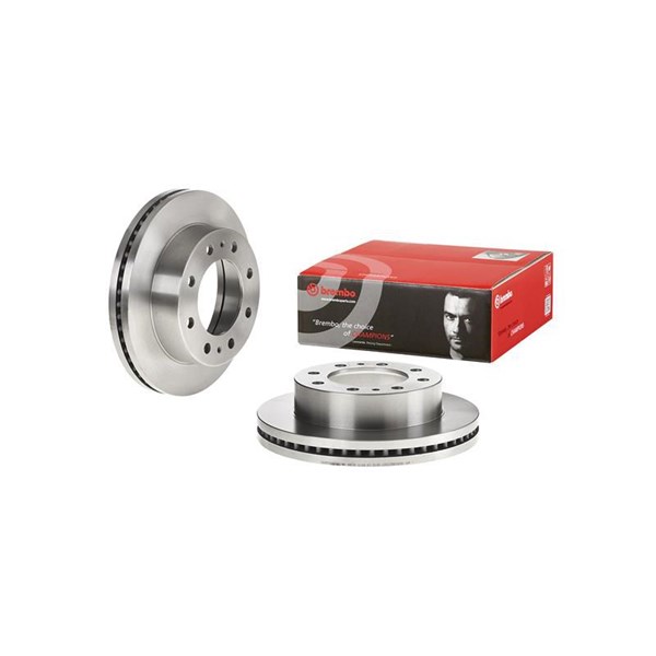 Jarrulevy Tuuletettu, Etuakseli BREMBO BREMBO