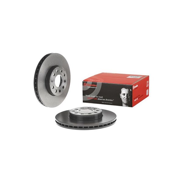Jarrulevy Tuuletettu, Etuakseli BREMBO BREMBO