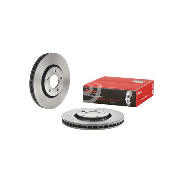 Jarrulevy Tuuletettu, Etuakseli BREMBO BREMBO