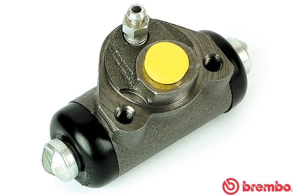 Jarrusylinteri, Taka-akseli BREMBO BREMBO