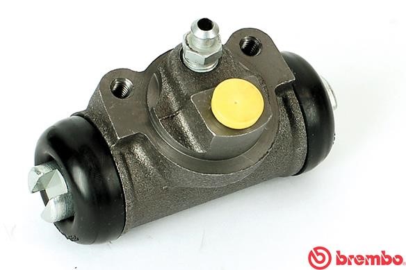 Jarrusylinteri, Taka-akseli BREMBO BREMBO