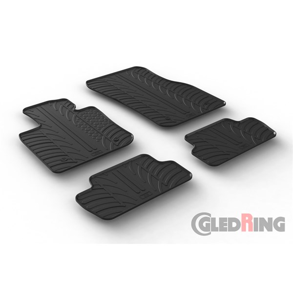 Kumimatto, sisätila, Edessä ja takana GLEDRING GledRing
