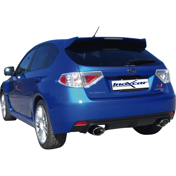 Takaäänenvaimennin Subaru Impreza WRX STi duplex ja l+r InoxCar