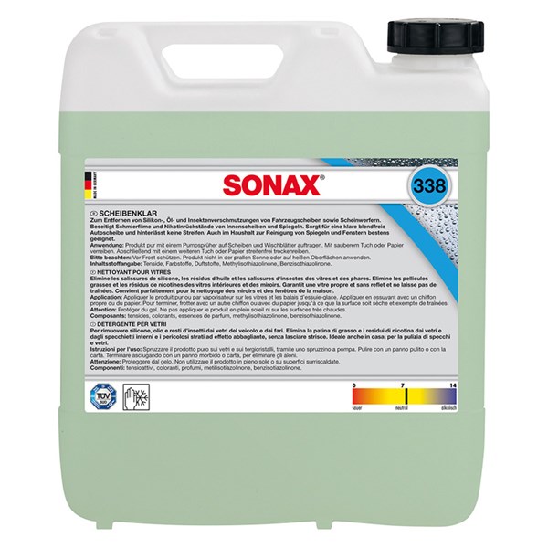 Lasinpuhdistusaine 10L SONAX