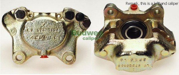 Jarrusatula, Taka-akseli, Taka-akseli, oikea, Oikea, Akselin taka BUDWEG CALIPER