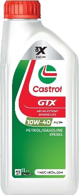 Moottoriöljy Castrol Gtx Ultraclean 10w-40 A3/b4 CASTROL