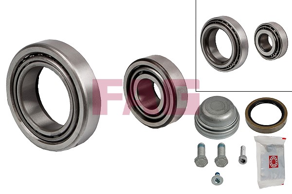 Pyöränlaakerisarja, Etuakseli, Taka-akseli FAG FAG