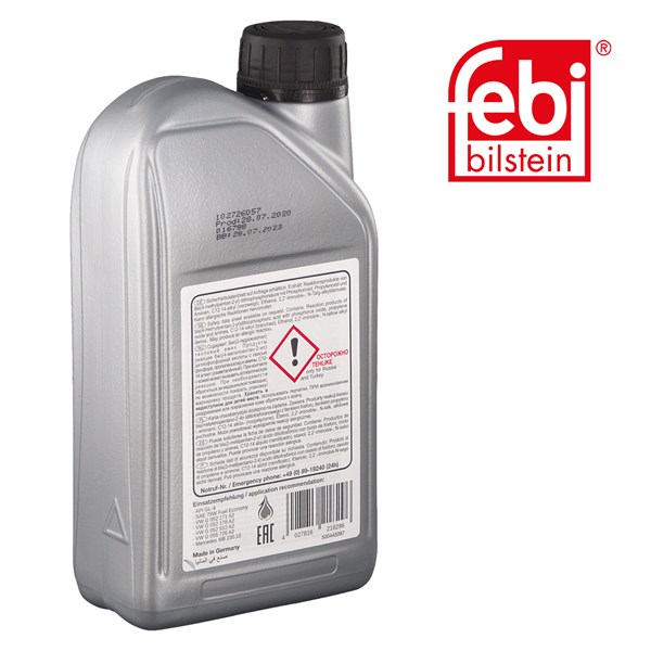 Vaihteistoöljy VAG GL-4 75W, 1L, Etuakseli, Taka-akseli FEBI BILSTEIN