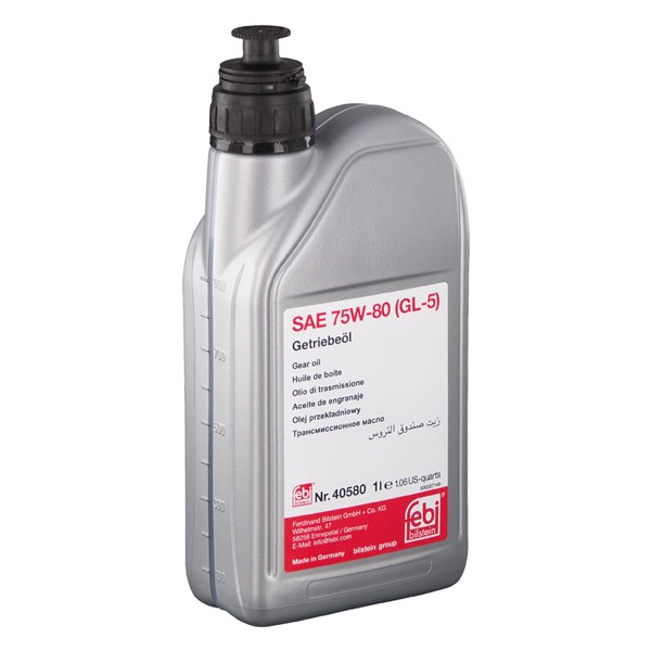 Voimansiirtoöljy Febi Sae 75w-80  (gl-5), Taka-akseli, Etuakseli FEBI BILSTEIN
