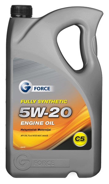 Moottoriöljy G-force 5w-20