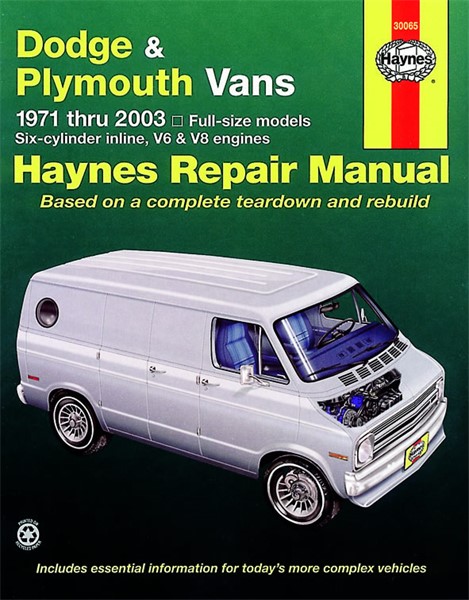 Haynes Korjausopas, Dodge & Plymouth Vans Haynes