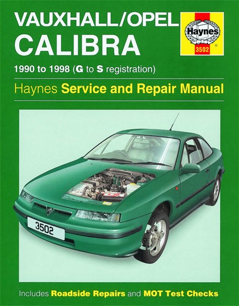 Haynes Korjausopas, Vauxhall/opel Calibra HAYNES Haynes