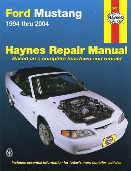 Mustang Haynes Korjausopas, Ford Haynes