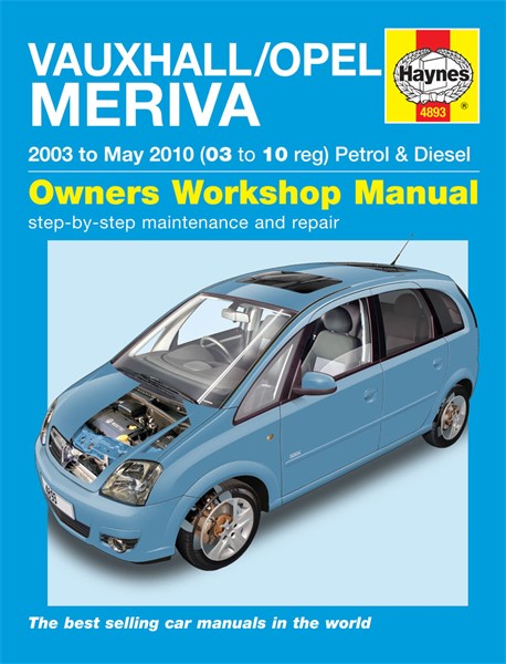 Haynes Korjausopas, Vauxhall/opel Meriva HAYNES Haynes
