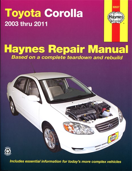 Haynes Korjausopas, Toyota Corolla HAYNES Haynes