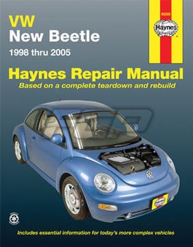 Haynes Korjausopas, Vw New Beetle Haynes