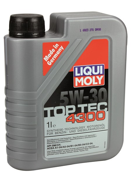 Moottoriöljy Top Tec 4300 5w-30 LIQUIMOLY LiquiMoly