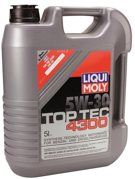 Moottoriöljy Top Tec 4300 5w-30 LIQUIMOLY LiquiMoly