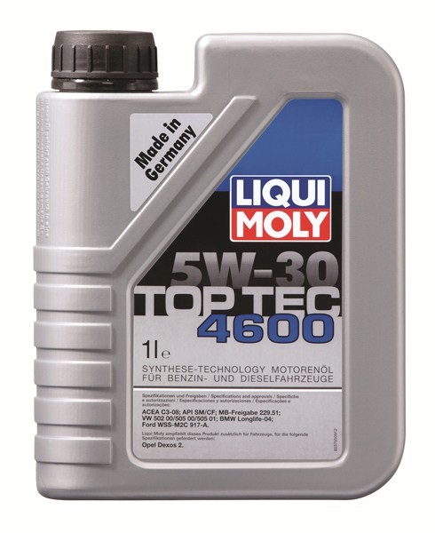 Moottoriöljy Top Tec 4600 5w30 1l  L-m LIQUIMOLY LiquiMoly