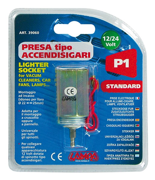 Tupakansytyttimen pistoke 12V