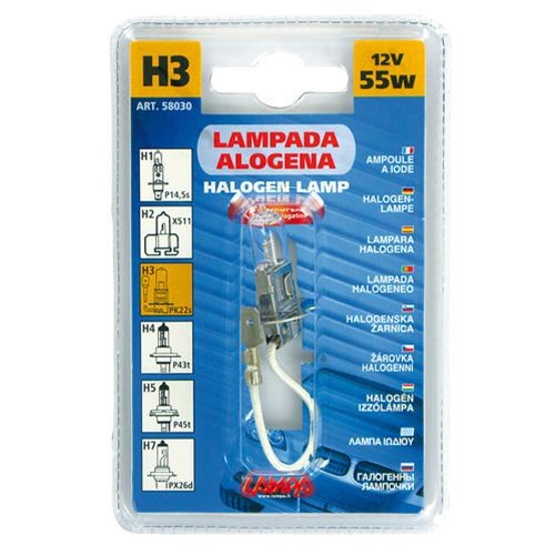 Halogeenilamppu H3 Pk22s