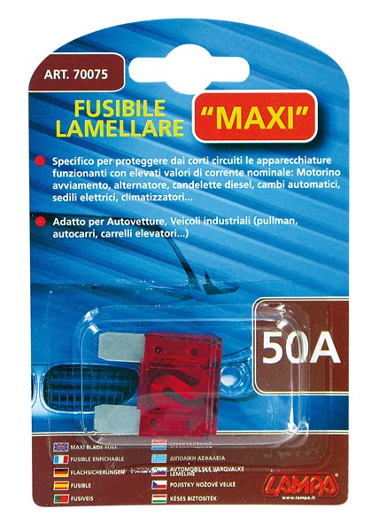 Maxi Blad Säkring 50a