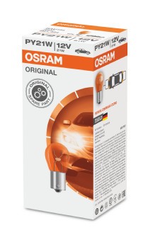 Polttimo OSRAM ORIGINAL PY21W BAU15s, Edessä, Takana, Edessä ja t OSRAM