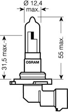 Halogeenilamppu  OSRAM HB3 P20d/A 12V Osram 9005CBI OSRAM