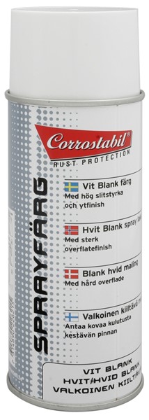 Spraymaali valkoinen 400ml CORROSTABIL Corrostabil