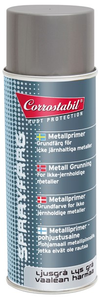 Metallipohjamaali harmaa spray 400ml CORROSTABIL Corrostabil