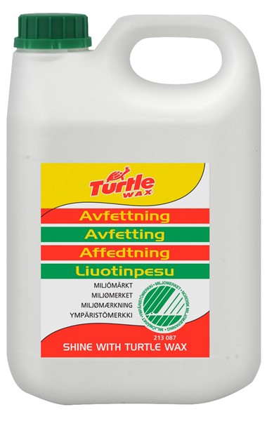 Alkalinen rasvanpoisto Svanen 5L TURTLE WAX Turtle Wax