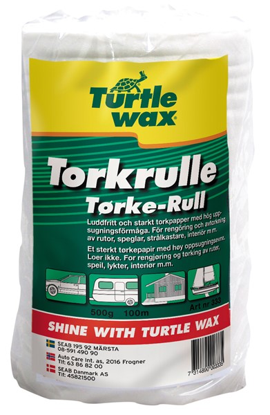 Kuivauspaperirulla TURTLE WAX Turtle Wax