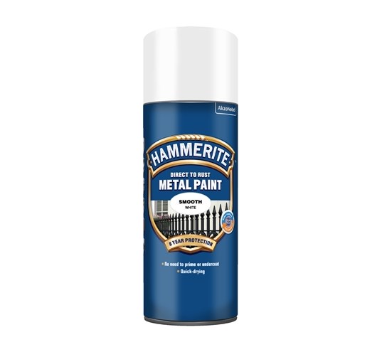 Tasomaali valkoinen spray 400ml HAMMERITE Hammerite