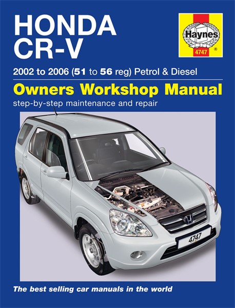 Haynes Korjausopas, Honda Cr-v Petrol & Diesel Haynes