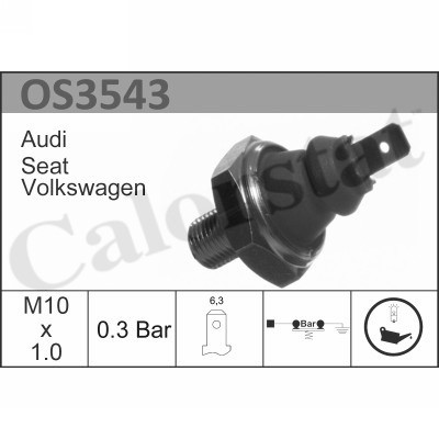 Öljynpainekytkin, Vasen CALORSTAT BY VERNET CALORSTAT by Vernet