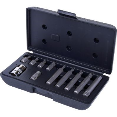 Kärkihylsysarja KS TOOLS 10 mm:n kärkisarja, 11-os, monihammastus KS TOOLS