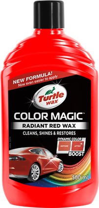 Color Magic Punainen 500ml TURTLE WAX Turtle Wax