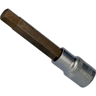 Hylsyavain KS TOOLS 1/2 kuusiokolokärkihylsy, pituus 100 mm, 7 mm KS TOOLS