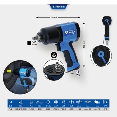Mutterdragare (tryckluft) KS TOOLS - 1154229