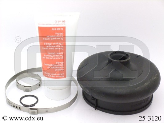 Paljekumisarja, vetoakseli, Vaihteiston puoli CDX CDX