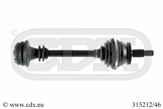 Vetoakseli, Etuakseli, Etuakseli, oikea CDX CDX